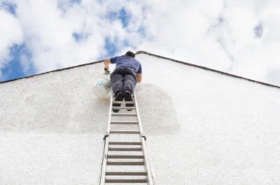 Peinture extérieure à Cléden-Poher — façades et ravalement